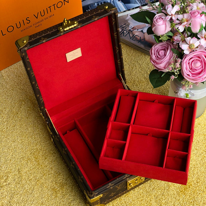 Louis Vuitton Jewelry Box Red M20040