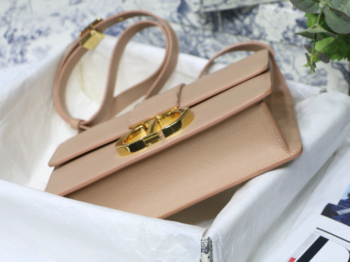 Dior 30 Montaigne Grained Calfskin Bag Pink M9030