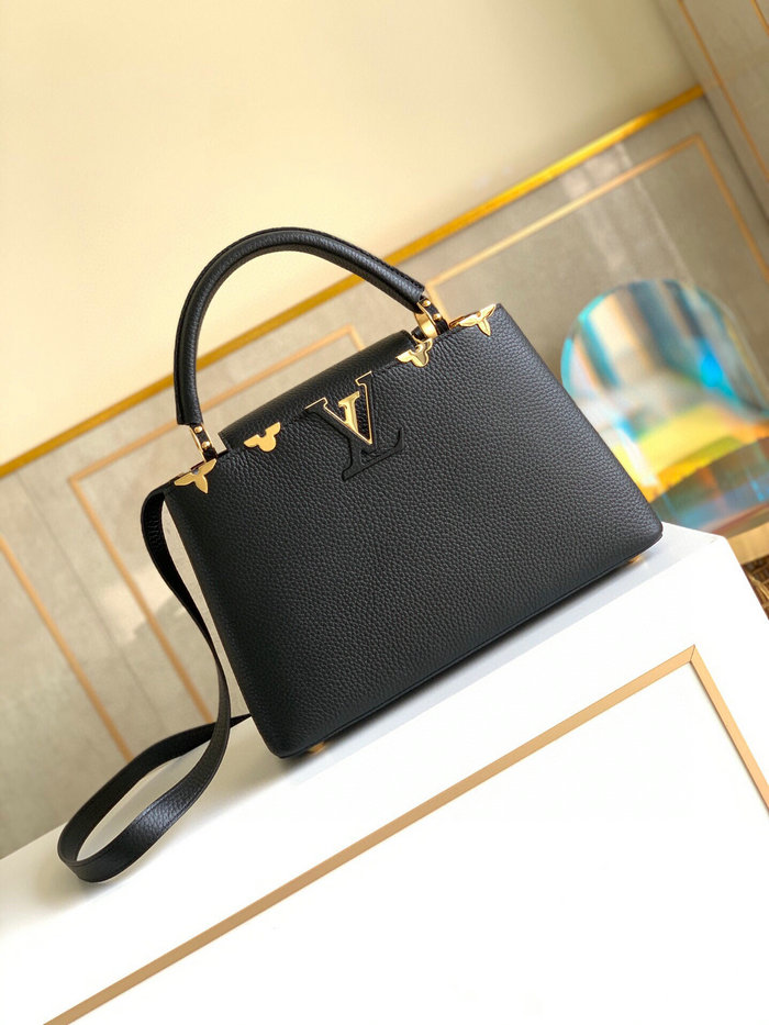 Louis Vuitton CAPUCINES MM Black M54663