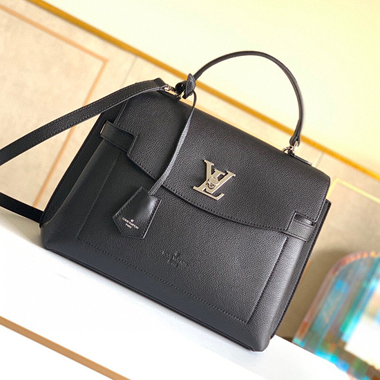 Louis Vuitton Soft Calfskin Lockme Ever Black M52787
