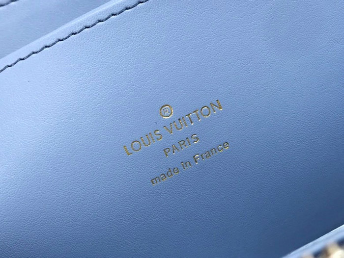 Louis Vuitton Zippy Wallet Blue M80494