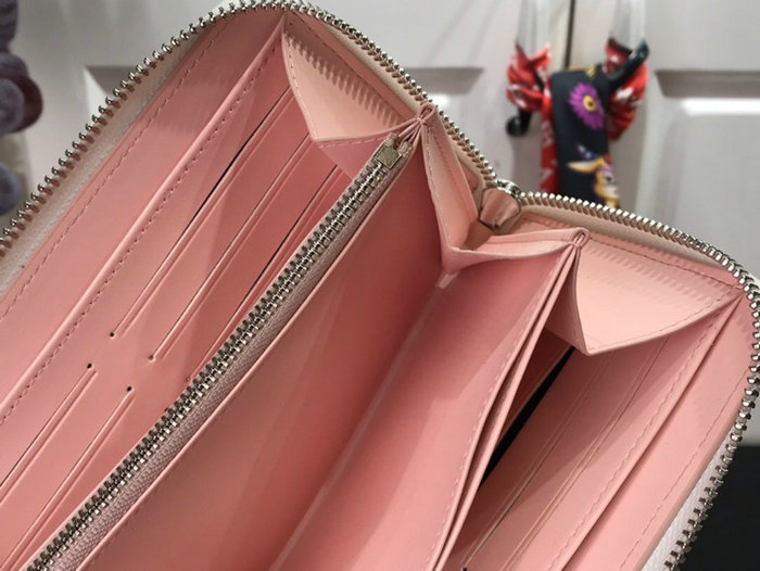 Louis Vuitton Zippy Wallet Pink M80494