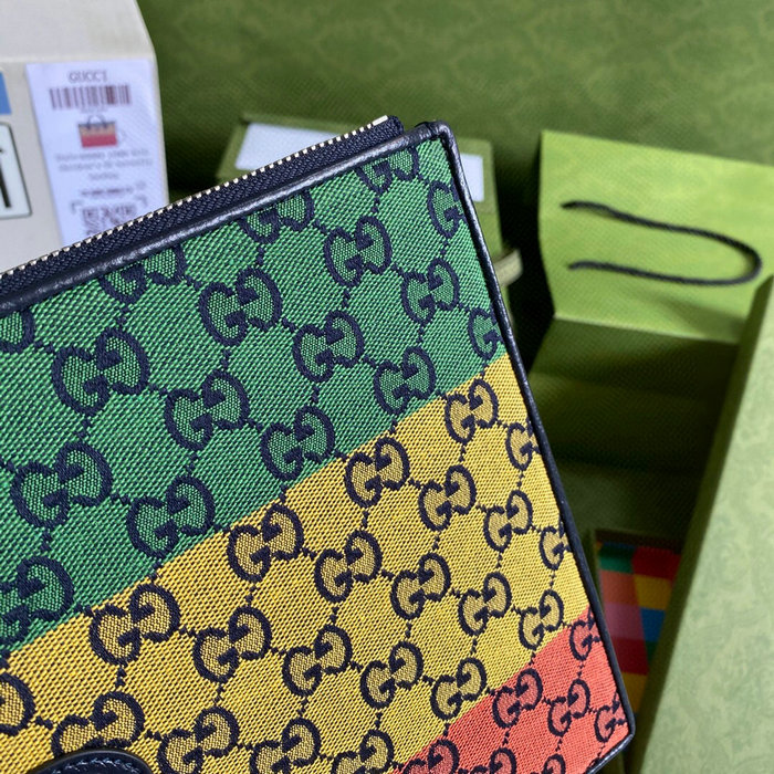 Gucci GG Multicolour Pouch 657581