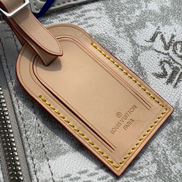 Louis Vuitton Keepall Bandouliere 50 Grey N50059