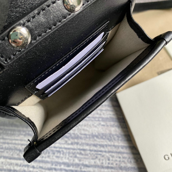 Gucci GG embossed mini bag Black 625571