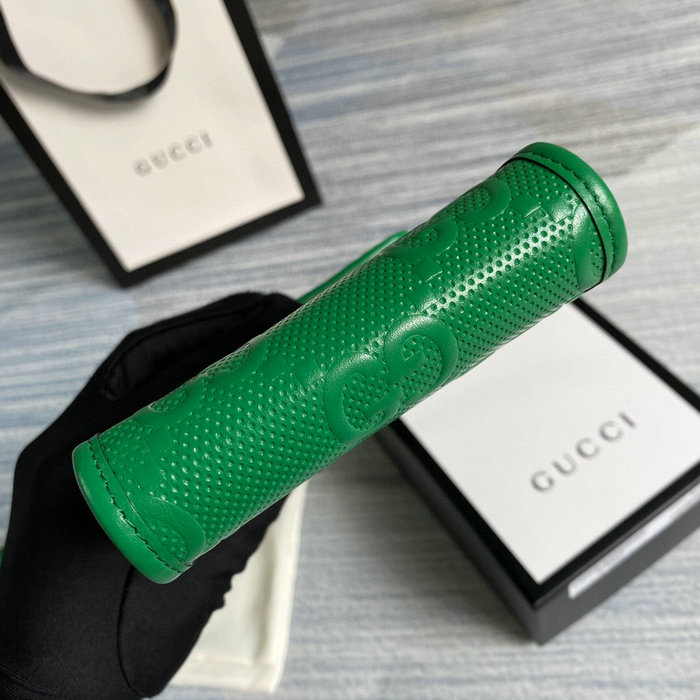 Gucci GG embossed mini bag Green 625571