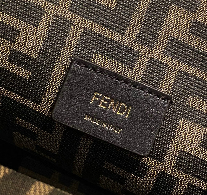 Fendi First Leather Bag Beige 8BP127