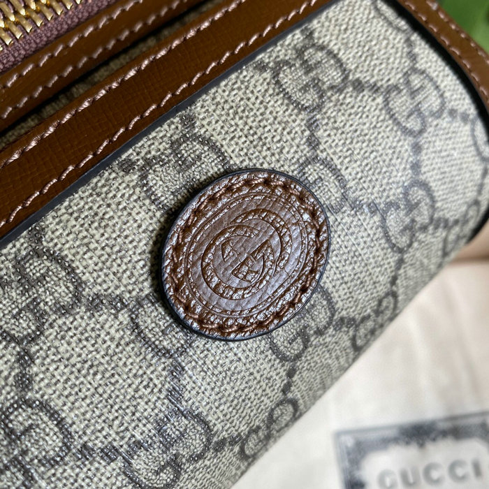 Gucci Belt bag with Interlocking G Brown 682933