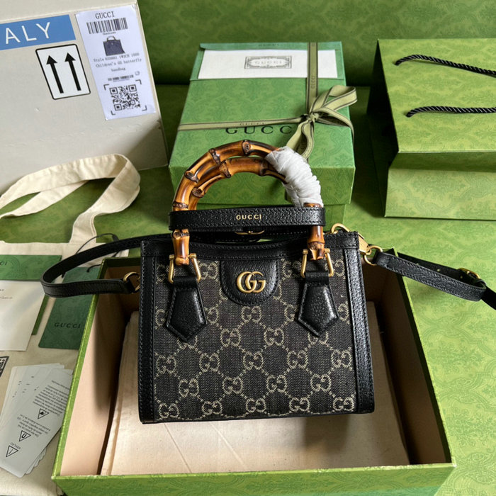 Gucci Diana Mini tote bag Black 655661