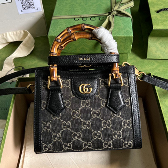 Gucci Diana Mini tote bag Black 655661