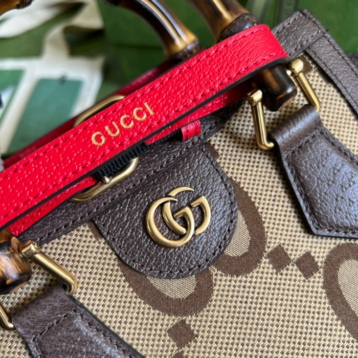 Gucci Diana Mini tote bag with jumbo GG 655661