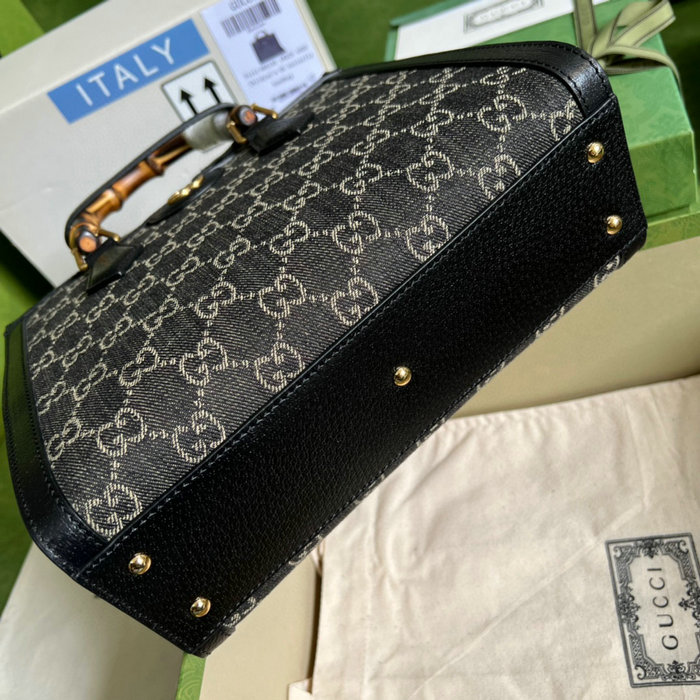 Gucci Diana Small Tote Bag Black 660195