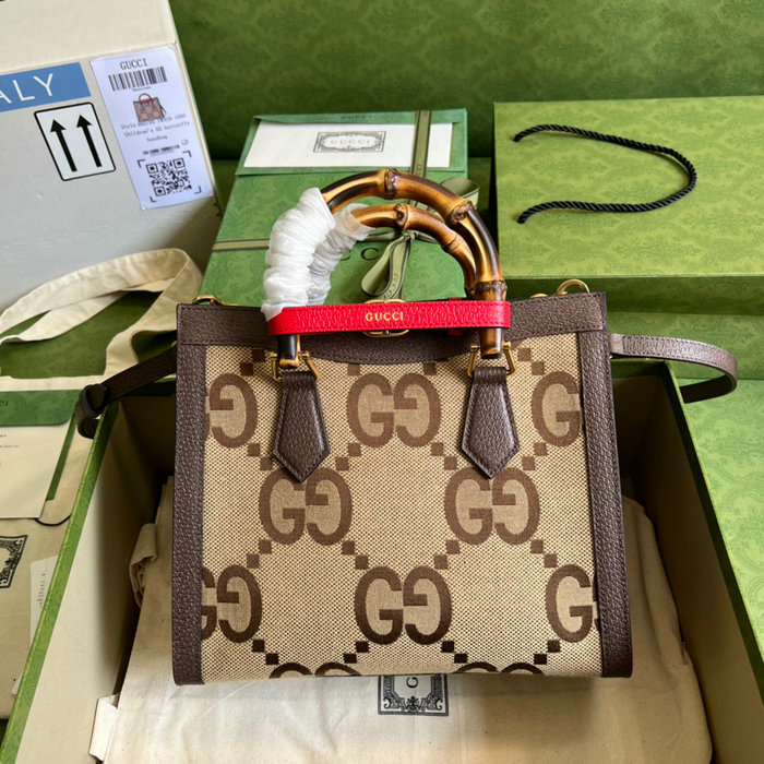 Gucci Diana Small Tote Bag with jumbo GG 660195
