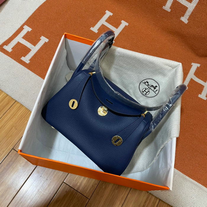 Hermes Clemence Leather Lindy Bag HL1926306