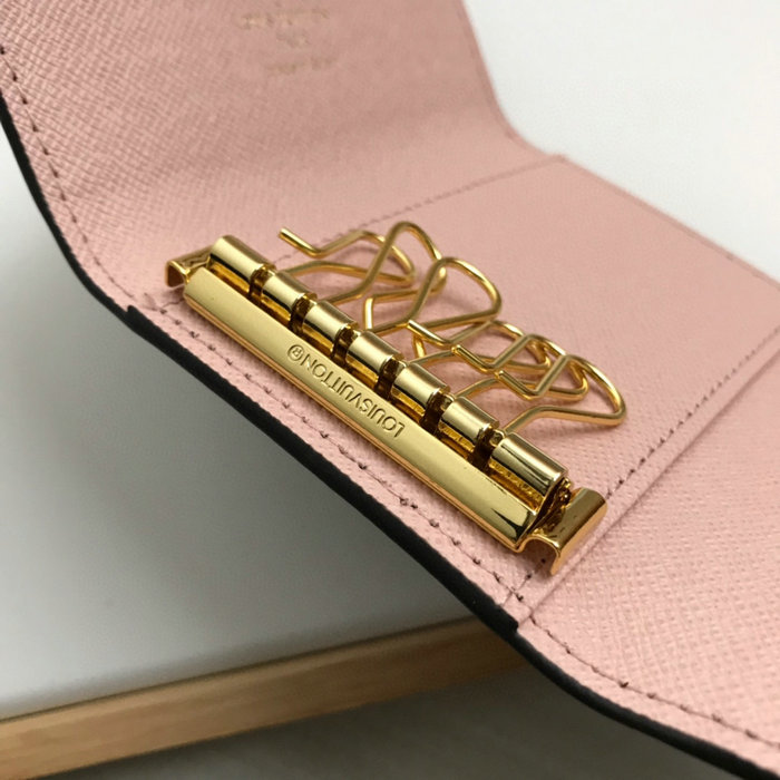 Louis Vuitton 6 KEY HOLDER Pink M60701