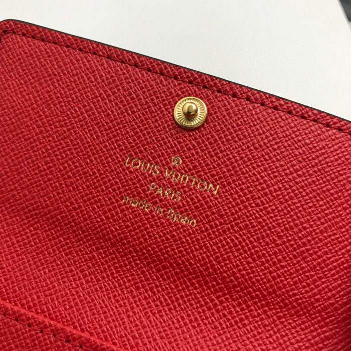 Louis Vuitton 6 KEY HOLDER Red M60701