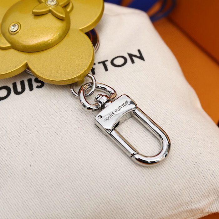Louis Vuitton Bag Charm and Key Holder Yellow M00484