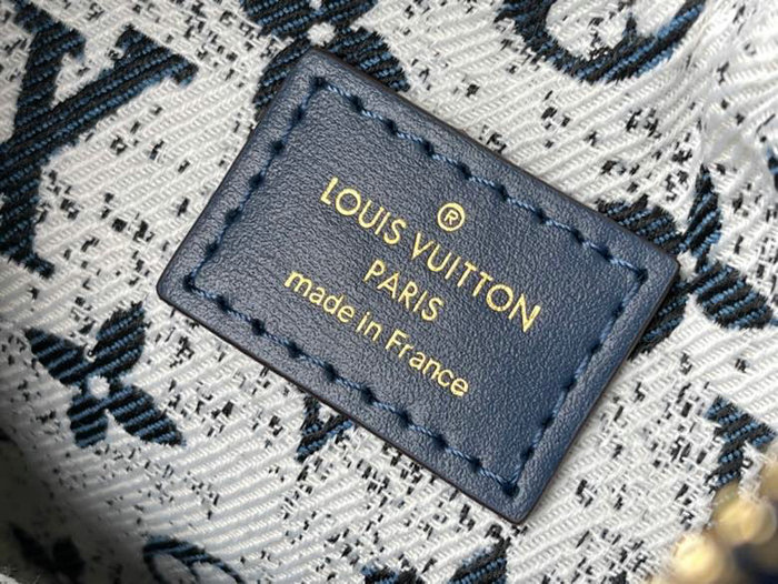 Louis Vuitton Denim Loop Blue M81166