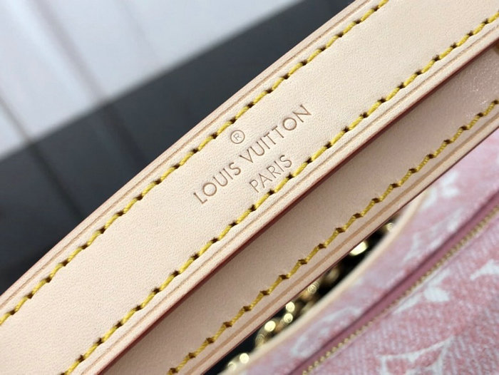 Louis Vuitton Denim Loop Pink M81166
