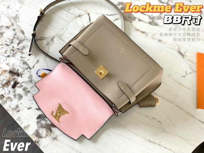 Louis Vuitton Lockme Ever BB Bag Grey M53937