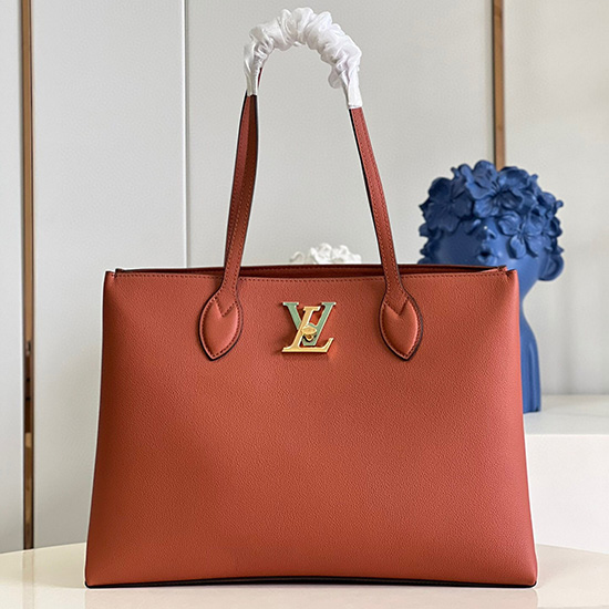 Louis Vuitton Lockme Shopper Brown M57346