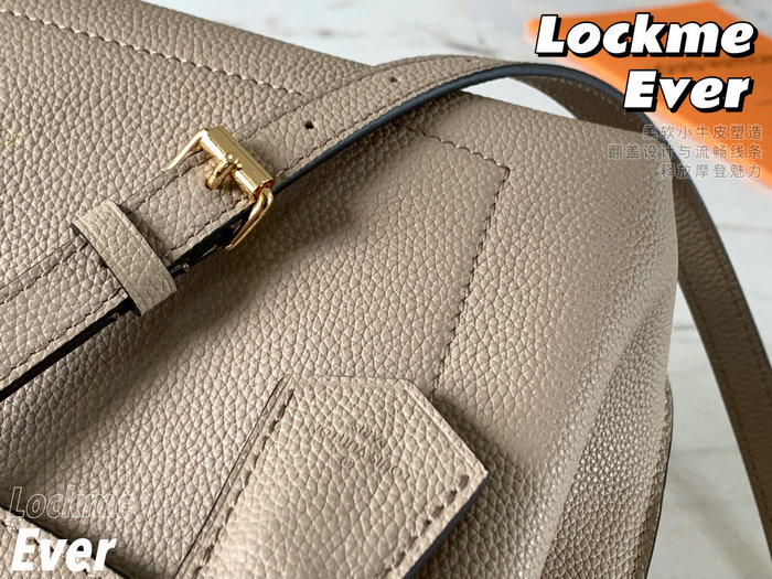 Louis Vuitton Soft Calfskin Lockme Ever Grey M52787