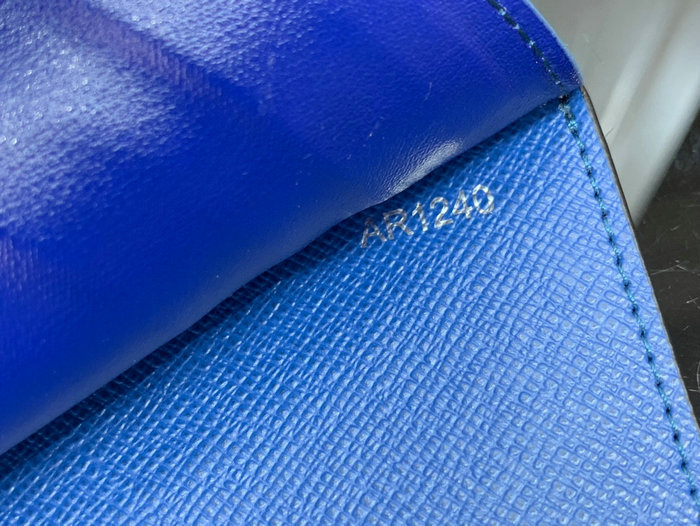 Louis Vuitton Passport Cover Blue N64411