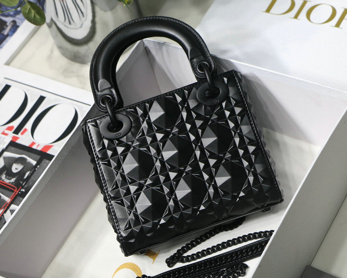 Mini Lady Dior Bag Black DM6003