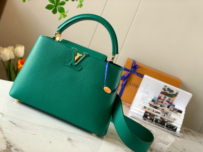 Louis Vuitton CAPUCINES BB BAG Green M59434
