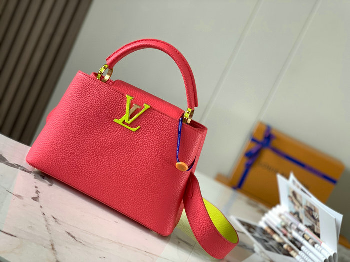 Louis Vuitton CAPUCINES BB BAG Pink M59708