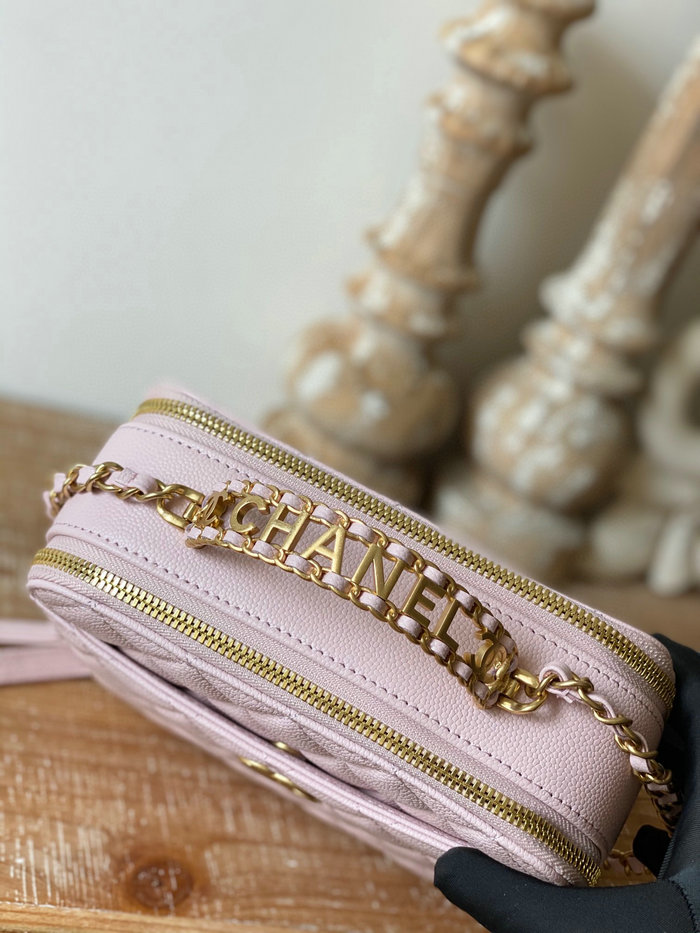 Chanel Vanity Case Bag Pink AP3222
