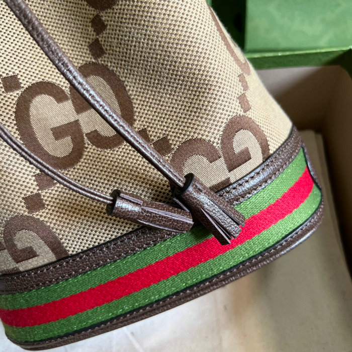 Gucci Ophidia Jumbo GG Small Bucket Bag 550621