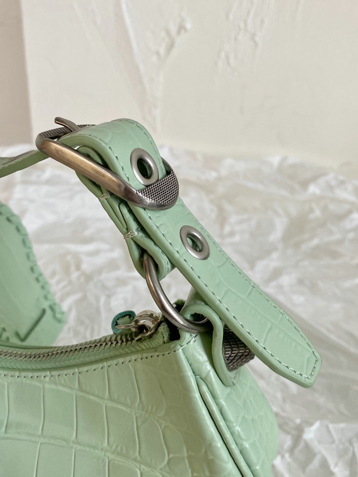 Balenciaga Le Cagole Crocodile XS Shoulder Bag B671302