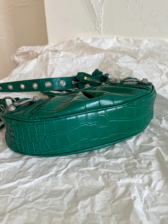 Balenciaga Le Cagole Crocodile XS Shoulder Bag B671303