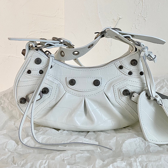 Balenciaga Le Cagole Crocodile XS Shoulder Bag B671304