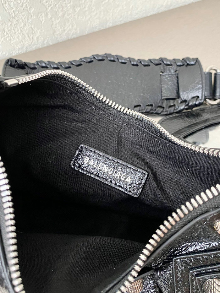 Balenciaga Le Cagole XS Shoulder Bag Black B671301