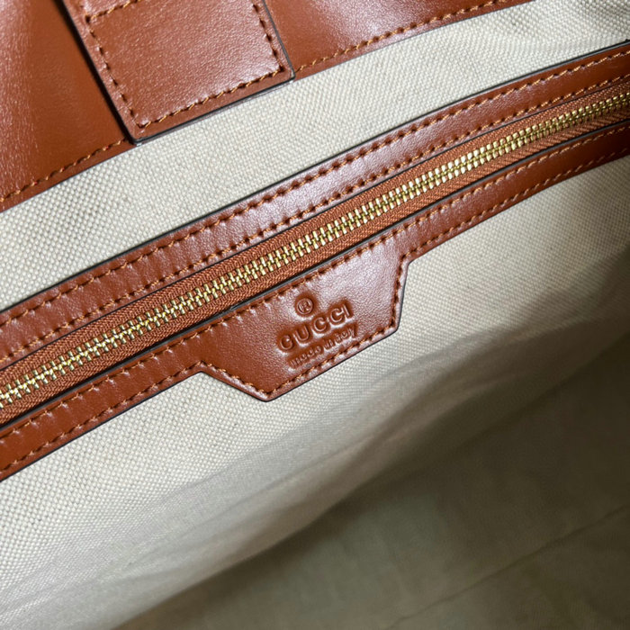 Gucci GG Matelasse leather medium tote Brown 631685