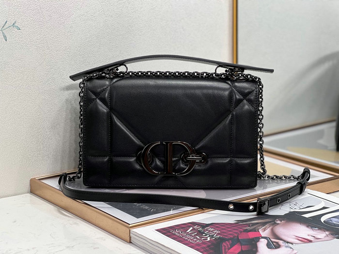 Dior 30 Montaigne Chain Bag with Handle Black M9215