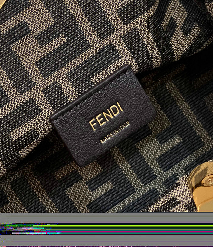Fendi First small leather bag Grey F80018