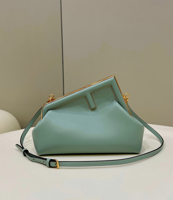 Fendi First small leather bag Light Green F80018