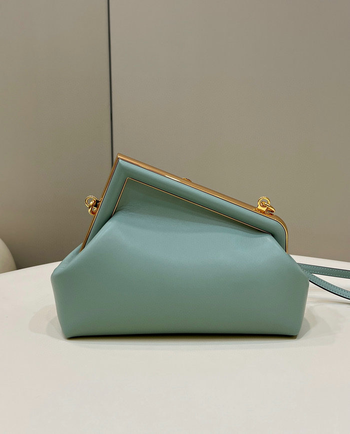 Fendi First small leather bag Light Green F80018