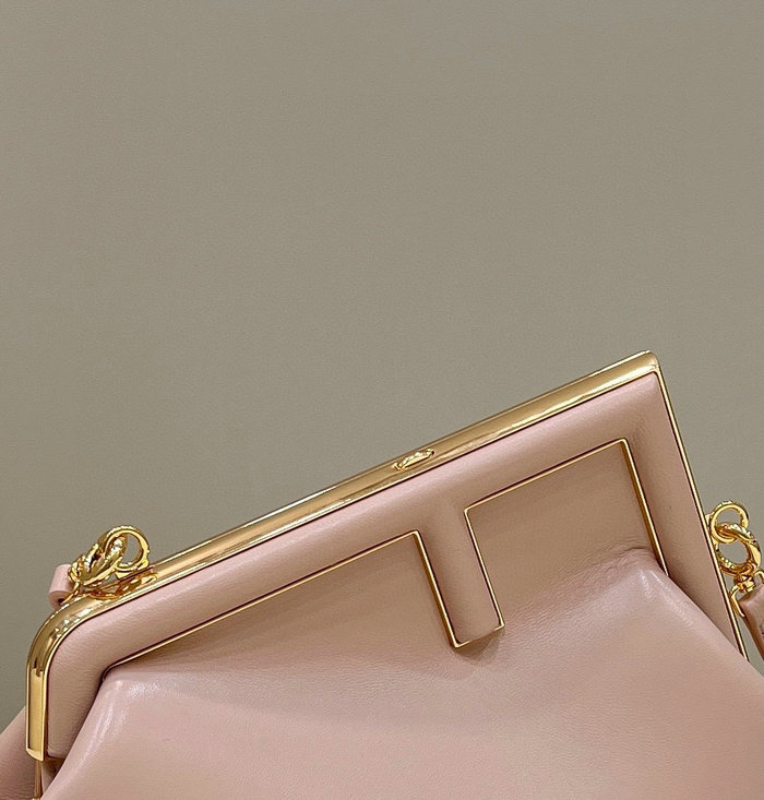 Fendi First small leather bag Pink F80018