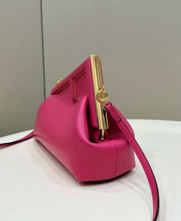 Fendi First small leather bag Rose F80018