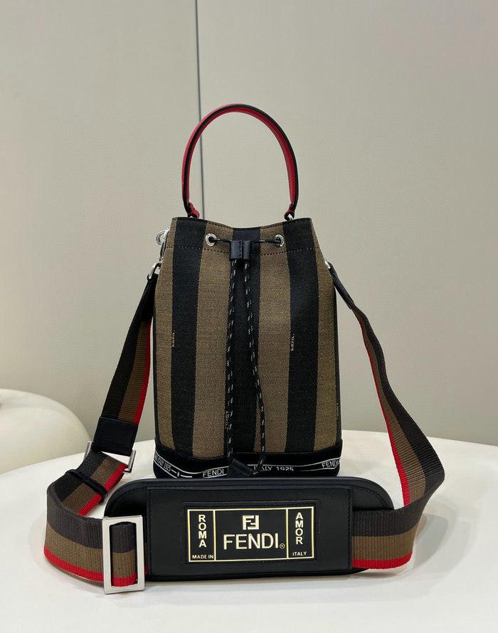Fendi Mon Tresor Canvas Mini Bag F033S