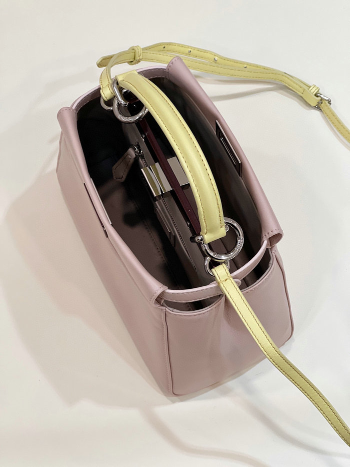 Fendi Nappa Leather Mini Peekaboo Bag F25902