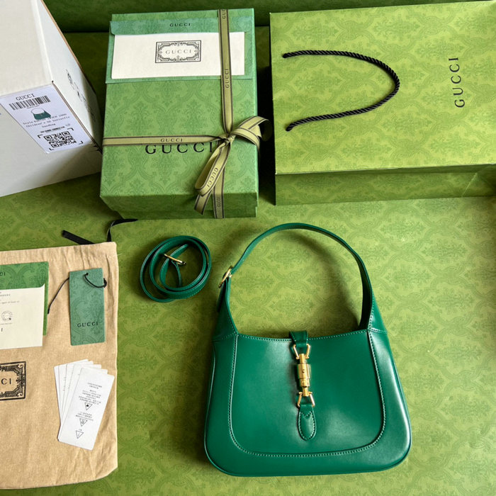 Gucci Jackie 1961 Small Hobo Bag Green 636709