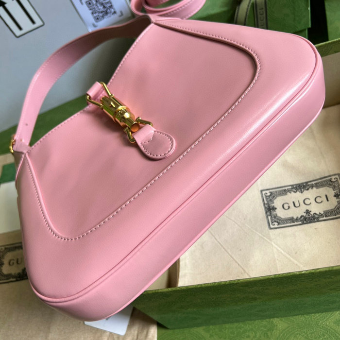 Gucci Jackie 1961 Small Hobo Bag Pink 636709