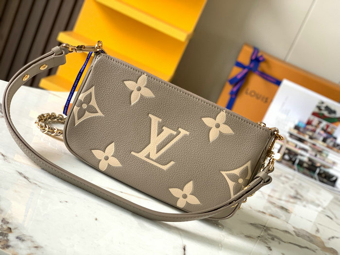 Louis Vuitton Multi Pochette Accessoires Grey M45777