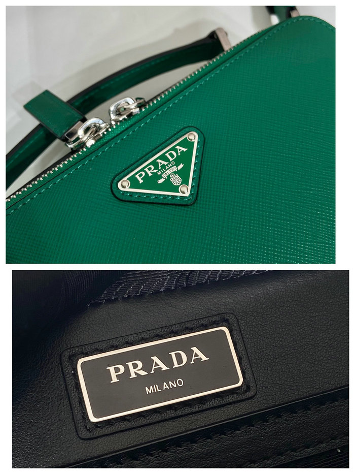 Prada Brique Saffiano leather bag Green 2VH069