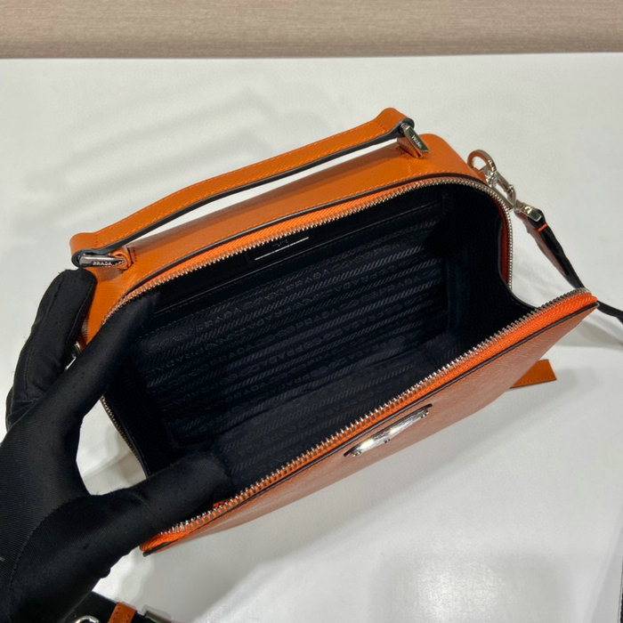 Prada Brique Saffiano leather bag Orange 2VH069